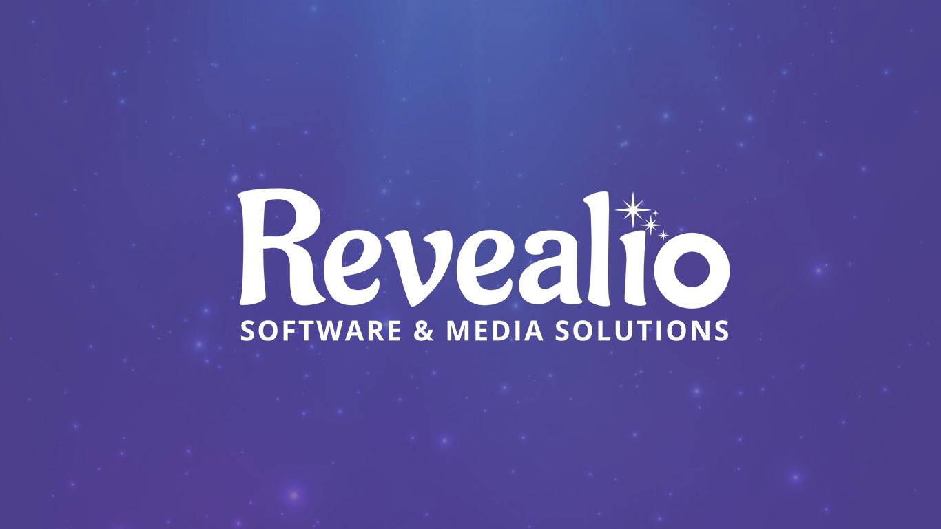 Revealio software and media solutions logo